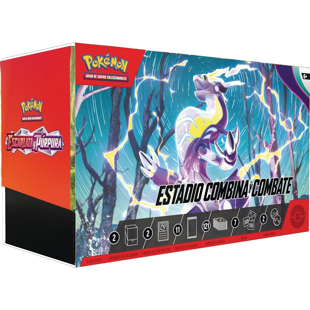Estuche Estadio Combina y Combate Pokémon TCG
