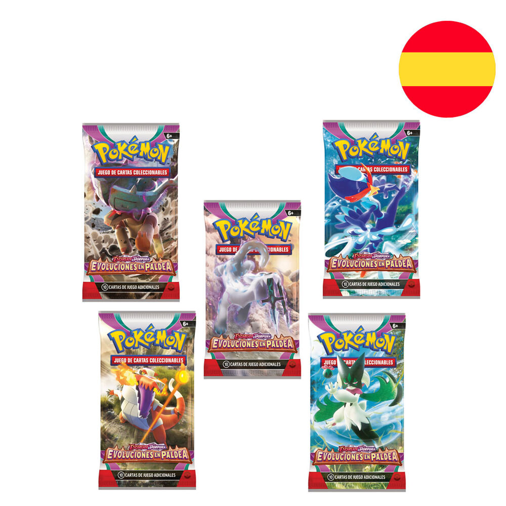 Sobre Pokémon TCG Evoluciones en Paldea (Español)