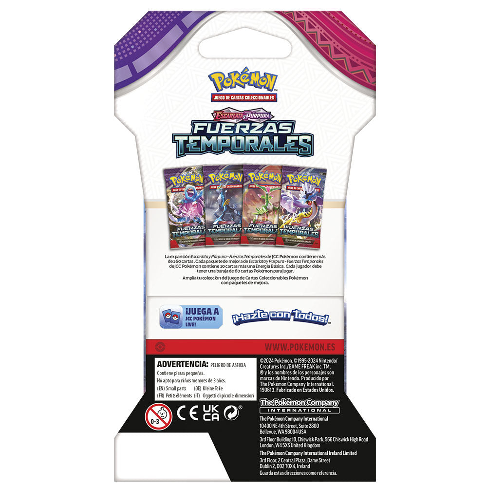 Sobre Pokémon TCG Fuerzas Temporales (Español)
