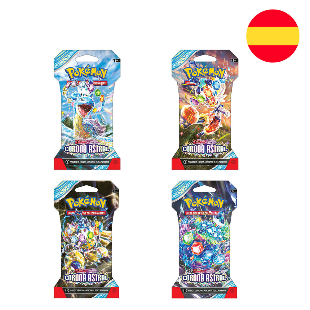 Sobre Pokémon TCG Corona Astral Escarlata & Púrpura (Español)