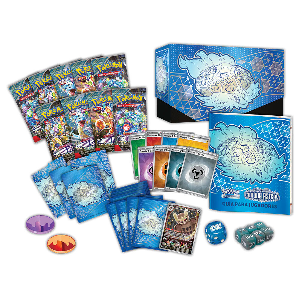 Estuche Entrenador Elite Pokémon TCG Corona Astral Escarlata & Púrpura (Español)