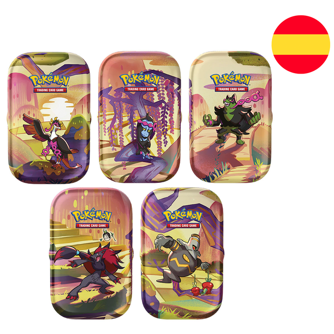 Mini Lata Coleccionable SV6 Pokémon TCG (Español Surtido)