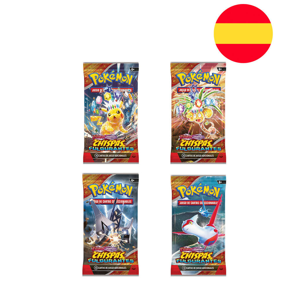 Sobre Pokémon TCG Chispas Fulgurantes (Español)