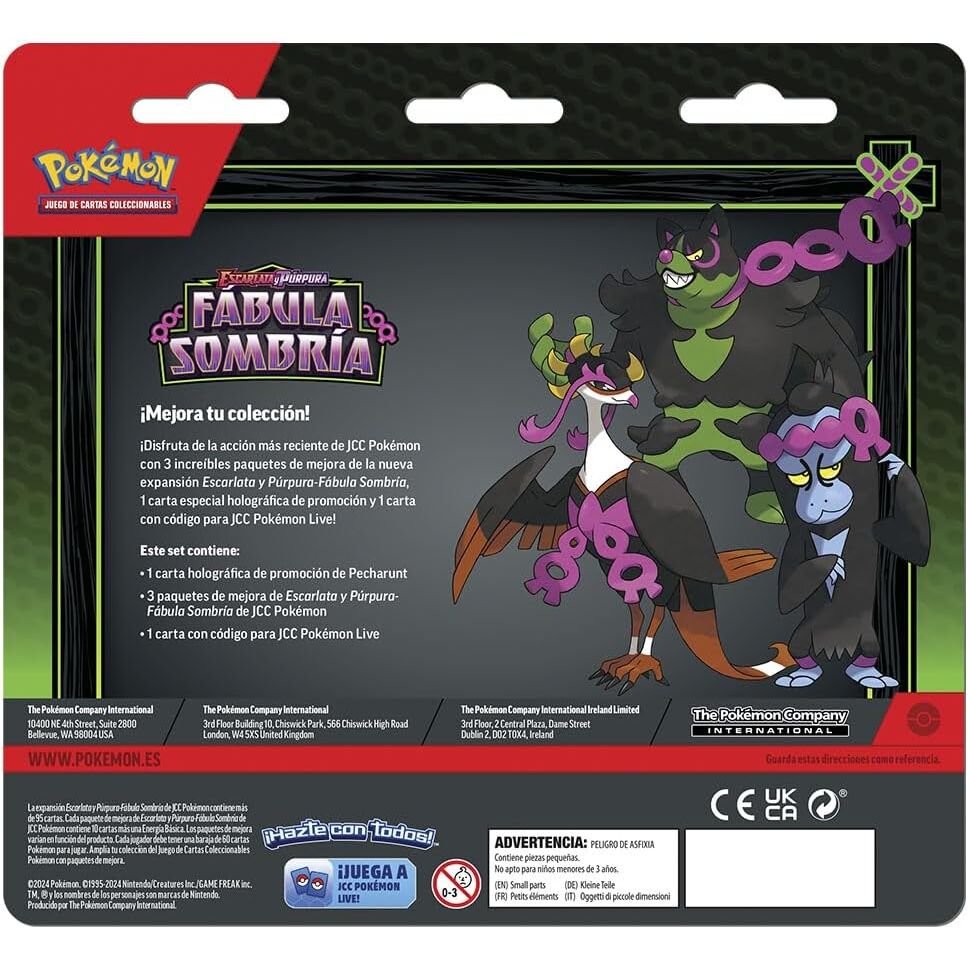 Blister Fábula Sombría Pokémon TCG (Español)
