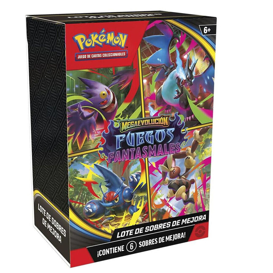 Booster Bundle Pokémon TCG Fuegos Fantasmales (Latino)