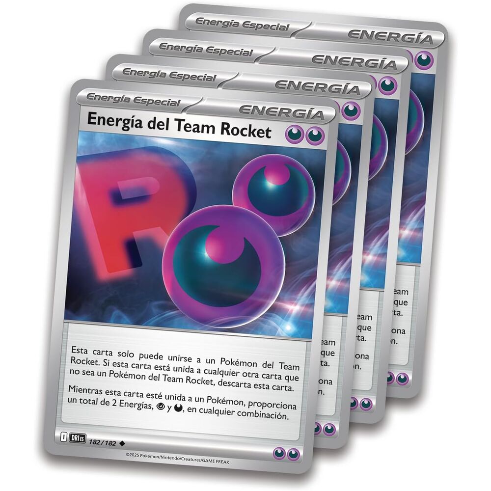 Blister League Battle Deck Team Rocket's Mewtwo EX Pokémon TCG (Latino)