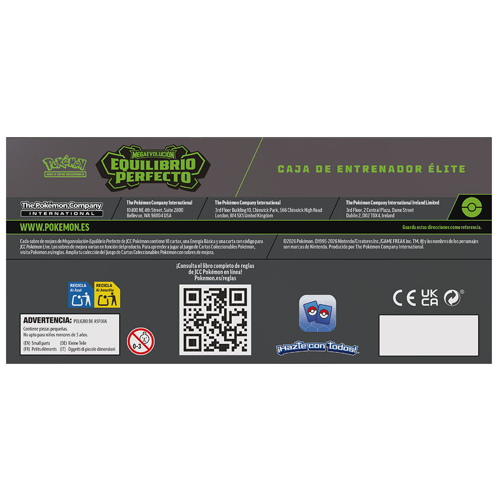 Estuche Entrenador Élite Pokémon TCG - Equilibrio Perfecto (Español)