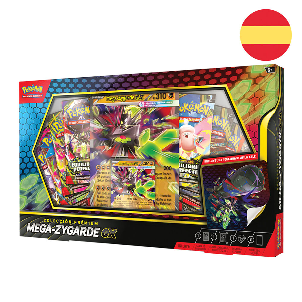 Blister Premium EX Mega-Zygarde Pokémon TCG (Español)