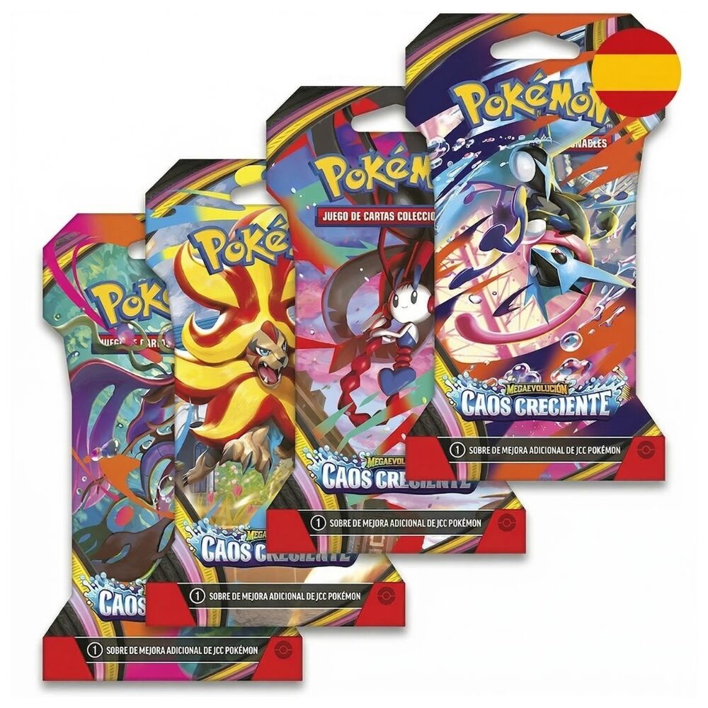 Sobre Pokémon TCG Caos Creciente Megaevolución (Español)
