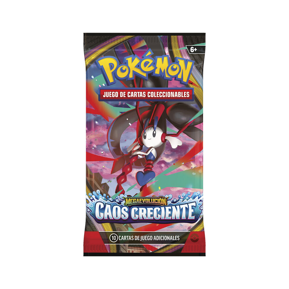 Caja Sellada 36 Sobres Pokémon TCG Caos Creciente Megaevolución (Español)