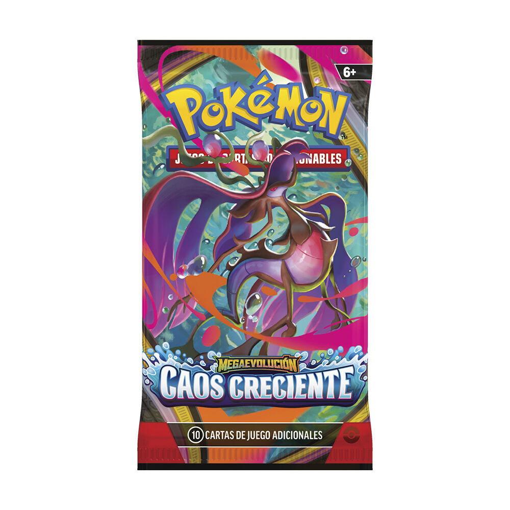 Caja Sellada 36 Sobres Pokémon TCG Caos Creciente Megaevolución (Español)