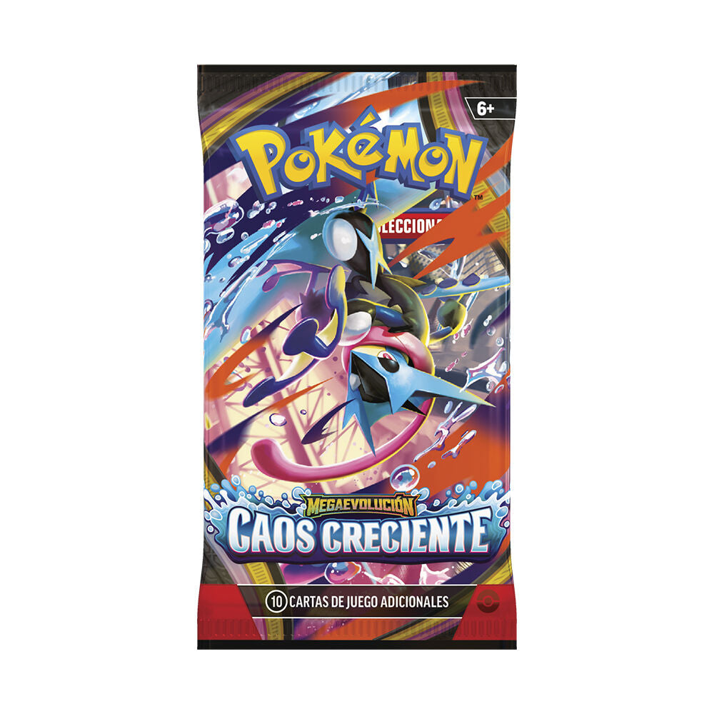 Caja Sellada 36 Sobres Pokémon TCG Caos Creciente Megaevolución (Español)