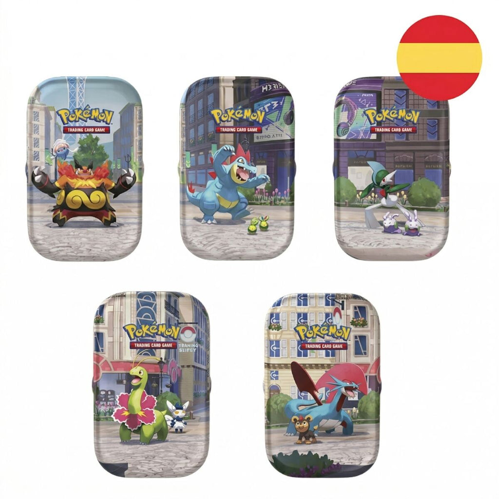 Mini Lata Coleccionable Summer Ex Pokémon TCG (Español Surtido)