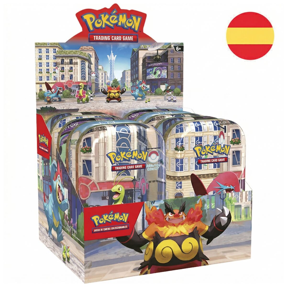 Mini Lata Coleccionable Summer Ex Pokémon TCG (Español Surtido)