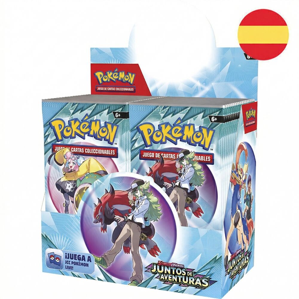 Caja Sellada 36 Sobres Pokémon TCG Aventuras Compartidas (Español)