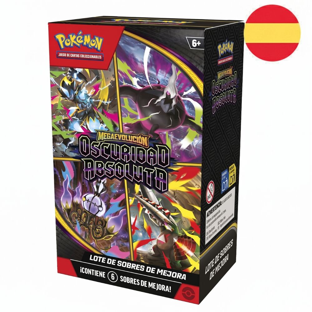 Booster Bundle Pokémon TCG Megaevolución Oscuridad Absoluta (Español)