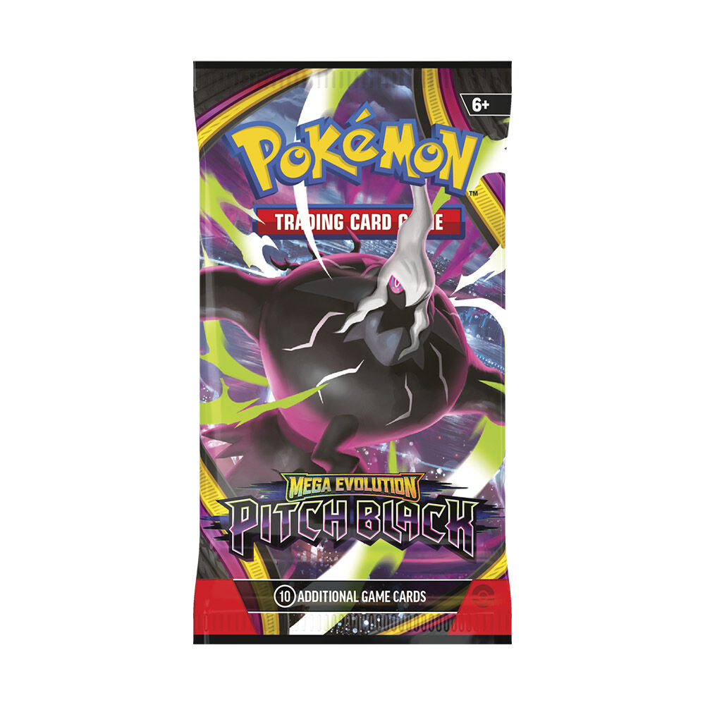 Sobre Pokémon TCG Expansión Pitch Black Mega Evolution (Inglés)