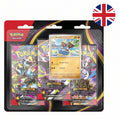Blister 3 Sobres Pokémon TCG Pitch Black Mega Evolution (Inglés)